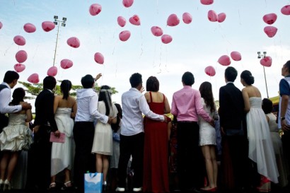 MALAYSIA-VALENTINE-WEDDING